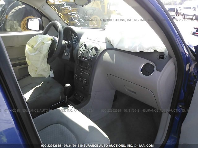 3GNDA13D86S603113 - 2006 CHEVROLET HHR LS BLUE photo 5