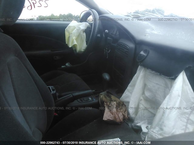 1G8ZY12751Z308157 - 2001 SATURN SC2 YELLOW photo 5