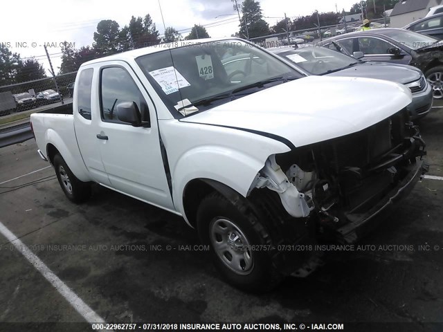 1N6BD0CTXEN731819 - 2014 NISSAN FRONTIER S/SV WHITE photo 1