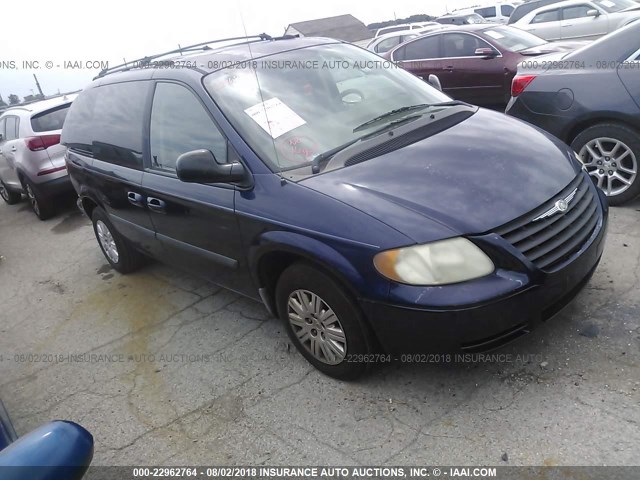 1A4GP45RX6B533506 - 2006 CHRYSLER TOWN & COUNTRY  BLUE photo 1