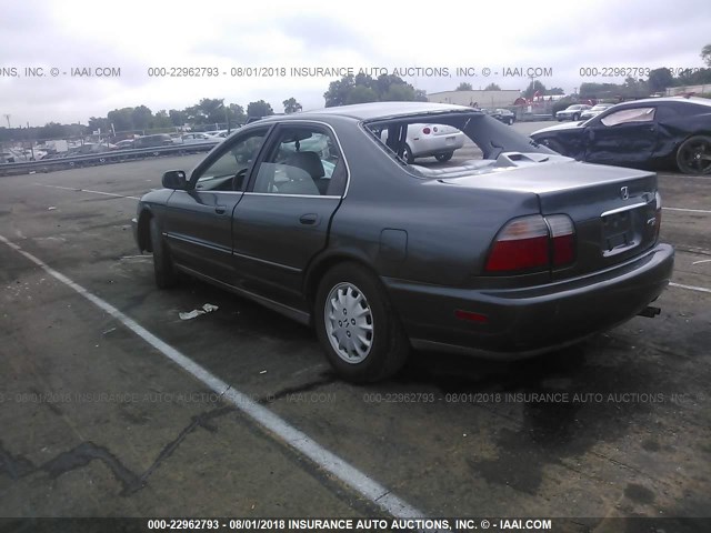 1HGCD5664VA072865 - 1997 HONDA ACCORD EX/EX-R GREEN photo 3