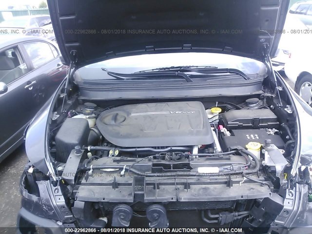 1C4PJMBS0FW699203 - 2015 JEEP CHEROKEE TRAILHAWK 灰色 照片 10