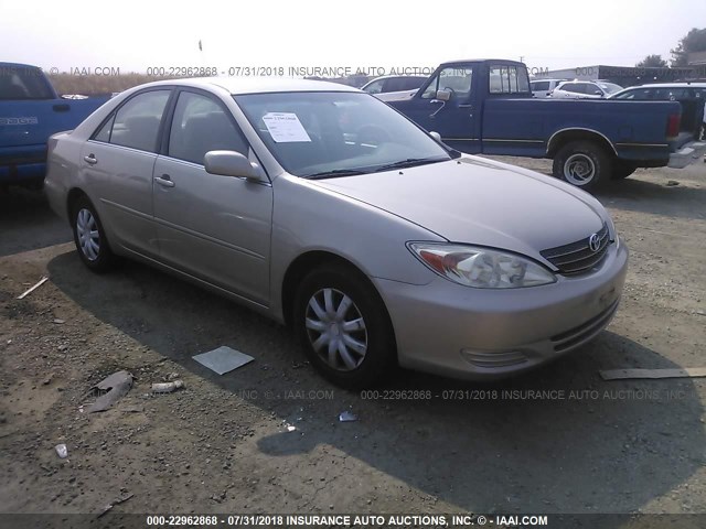 4T1BE32K73U221873 - 2003 TOYOTA CAMRY LE/XLE/SE Qızıl foto 1