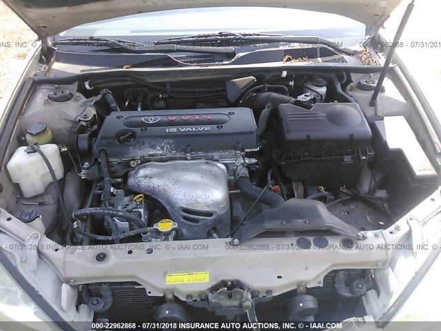 4T1BE32K73U221873 - 2003 TOYOTA CAMRY LE/XLE/SE Qızıl foto 10