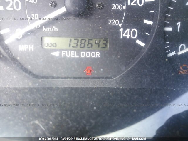 4T1BG22K11U106767 - 2001 TOYOTA CAMRY CE/LE/XLE თაფლისფერი ფოტო 7