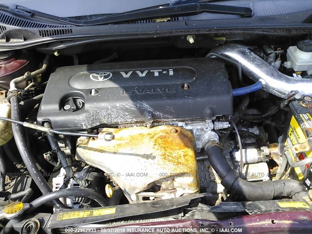 JTKDE177050052031 - 2005 TOYOTA SCION TC 紫色 照片 10