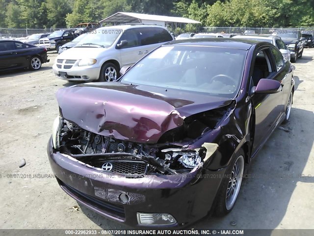 JTKDE177050052031 - 2005 TOYOTA SCION TC 紫色 照片 2