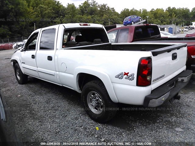 1GCGK13U66F241841 - 2006 CHEVROLET SILVERADO K1500 HEAVY DUTY WHITE photo 3