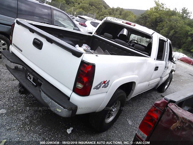 1GCGK13U66F241841 - 2006 CHEVROLET SILVERADO K1500 HEAVY DUTY WHITE photo 4