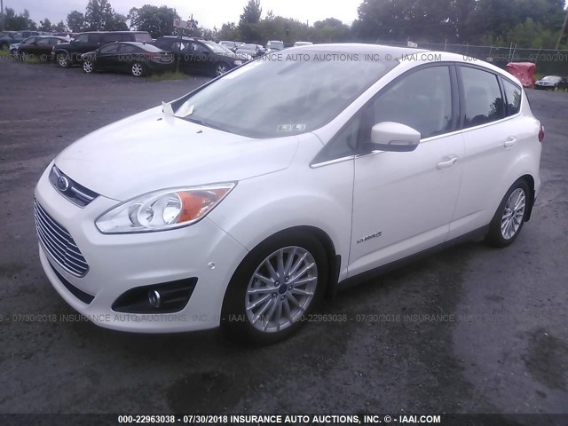 1FADP5BUXGL116427 - 2016 FORD C-MAX SEL 白色 照片 2