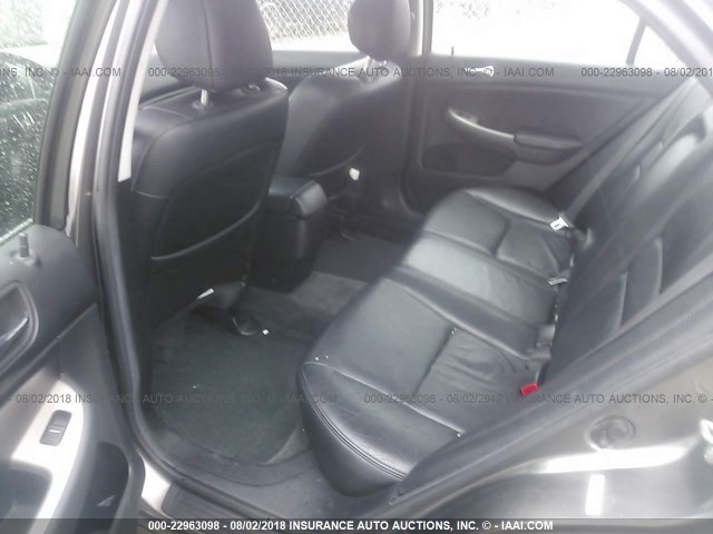 1HGCM56816A017776 - 2006 HONDA ACCORD EX GRAY photo 8