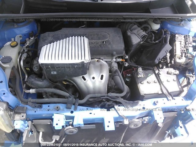 JTLZE4FE3B1136370 - 2011 TOYOTA SCION XB Mavi foto 10