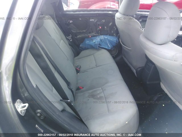 2T1KU4EEXAC456216 - 2010 TOYOTA COROLLA MATRIX  GRAY photo 8