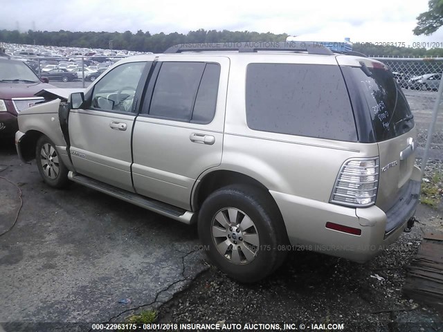 4M2EU37E37UJ02161 - 2007 MERCURY MOUNTAINEER LUXURY GOLD photo 3