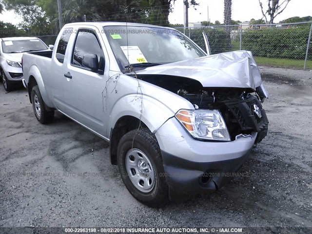 1N6BD0CT9HN721996 - 2017 NISSAN FRONTIER S/SV SILVER photo 1