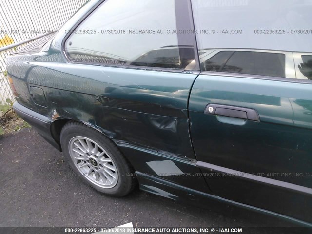 WBABE7329VEY21282 - 1997 BMW 318 IS TEAL photo 6