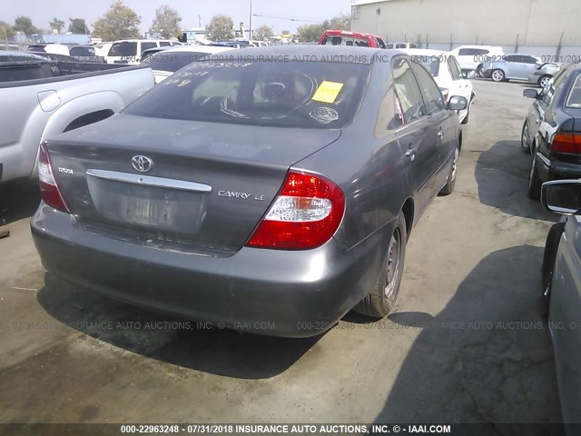 4T1BE32K54U844135 - 2004 TOYOTA CAMRY LE/XLE/SE Boz foto 4