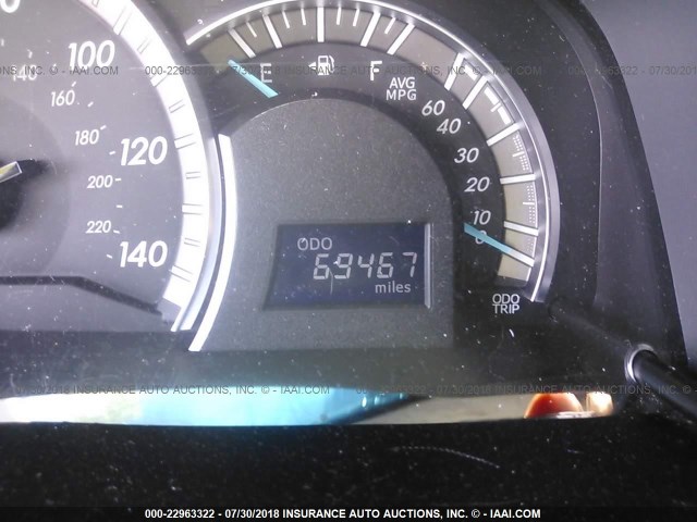 4T1BF1FK1EU791138 - 2014 TOYOTA CAMRY L/SE/LE/XLE შავი ფოტო 7