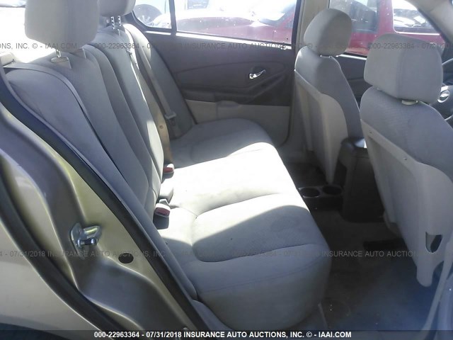 1G1ZS51F56F298819 - 2006 CHEVROLET MALIBU LS ოქროსფერი ფოტო 8