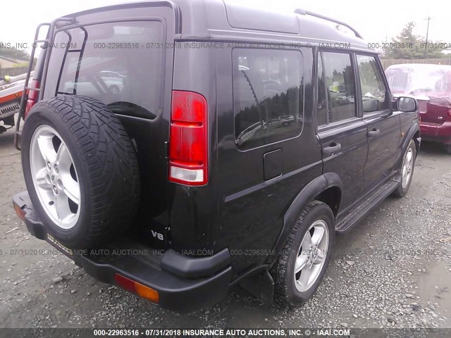 SALTY124XYA269889 - 2000 LAND ROVER DISCOVERY II  შავი ფოტო 4