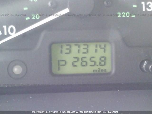 SALTY124XYA269889 - 2000 LAND ROVER DISCOVERY II  შავი ფოტო 7