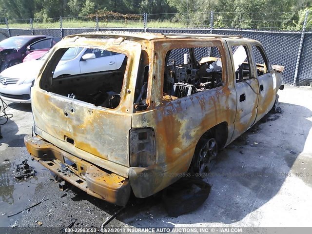 1GKFK66U66J169397 - 2006 GMC YUKON XL DENALI SILVER photo 4