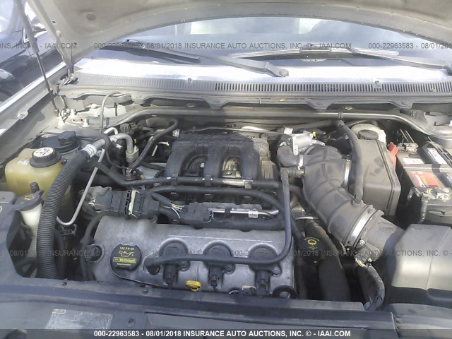 2FMDK51C19BA07760 - 2009 FORD FLEX SE GRAY photo 10