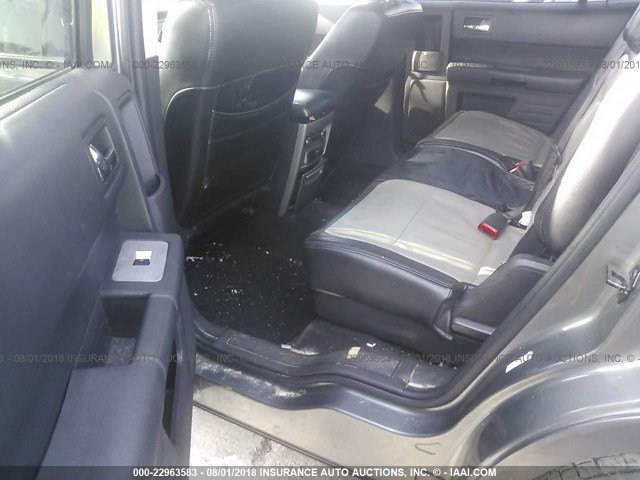 2FMDK51C19BA07760 - 2009 FORD FLEX SE GRAY photo 8