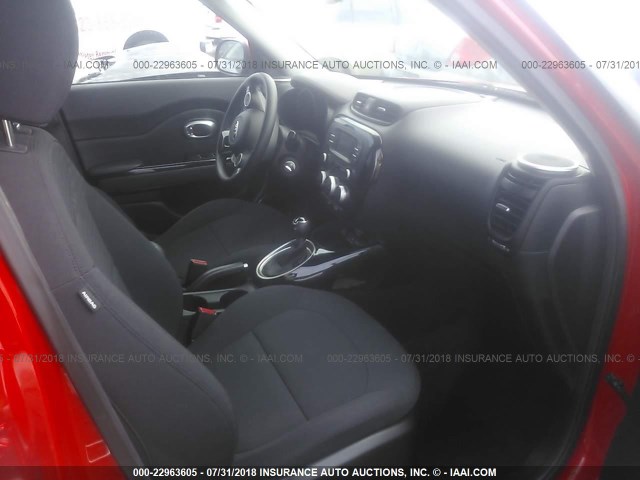 KNDJX3A56E7704729 - 2014 KIA SOUL ! RED photo 5