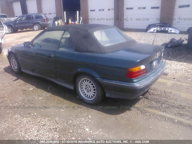 WBABK5328SEC84044 - 1995 BMW 318 IC GREEN photo 3