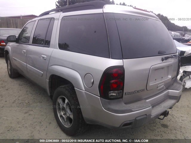 1GNET16P346189227 - 2004 CHEVROLET TRAILBLAZER EXT LS/EXT LT SILVER photo 3