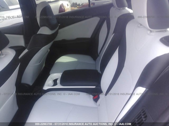 JTDKARFP1H3027085 - 2017 TOYOTA PRIUS PRIME  红色 照片 8