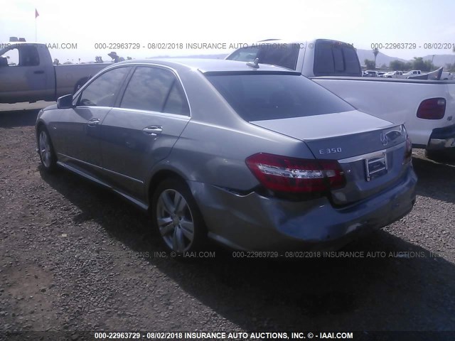 WDDHF2EB9CA567738 - 2012 MERCEDES-BENZ E 350 BLUETEC GRAY photo 3