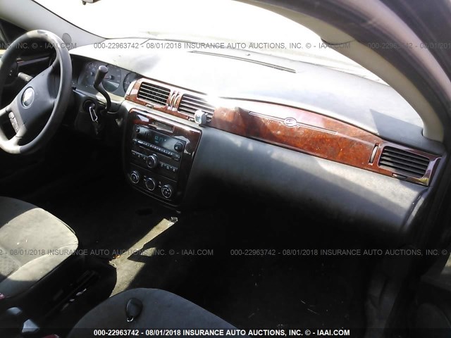 2G1WS581869402242 - 2006 CHEVROLET IMPALA POLICE BLACK photo 5