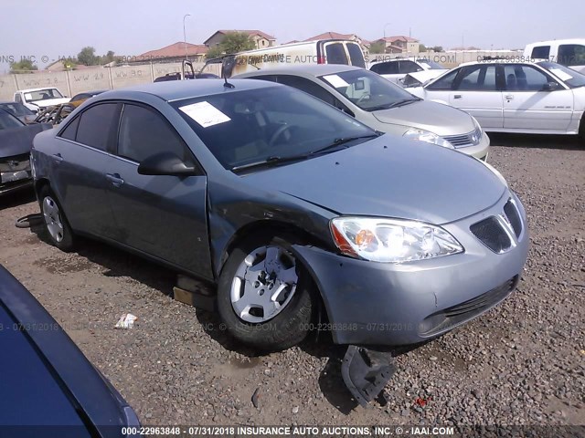 1G2ZF57B384200809 - 2008 PONTIAC G6 VALUE LEADER/BASE BLUE photo 1