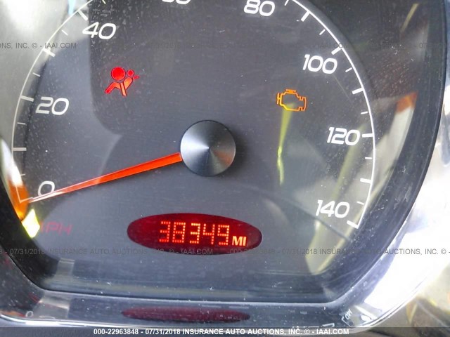 1G2ZF57B384200809 - 2008 PONTIAC G6 VALUE LEADER/BASE BLUE photo 7