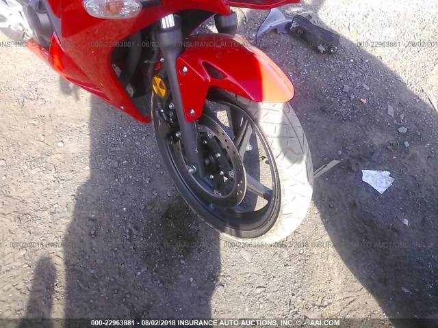 MLHNC5106F5100377 - 2015 HONDA CBR300 R RED photo 5