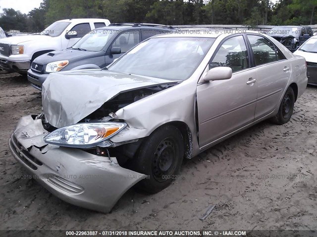 4T1BE32K74U838451 - 2004 TOYOTA CAMRY LE/XLE/SE Qızıl foto 2
