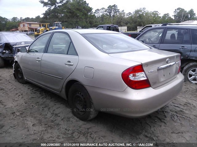 4T1BE32K74U838451 - 2004 TOYOTA CAMRY LE/XLE/SE Qızıl foto 3