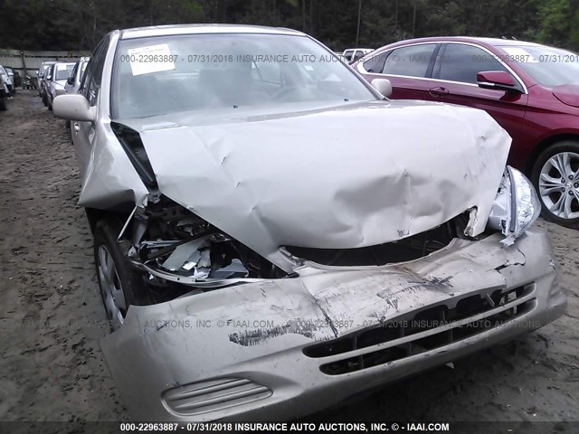 4T1BE32K74U838451 - 2004 TOYOTA CAMRY LE/XLE/SE Qızıl foto 6