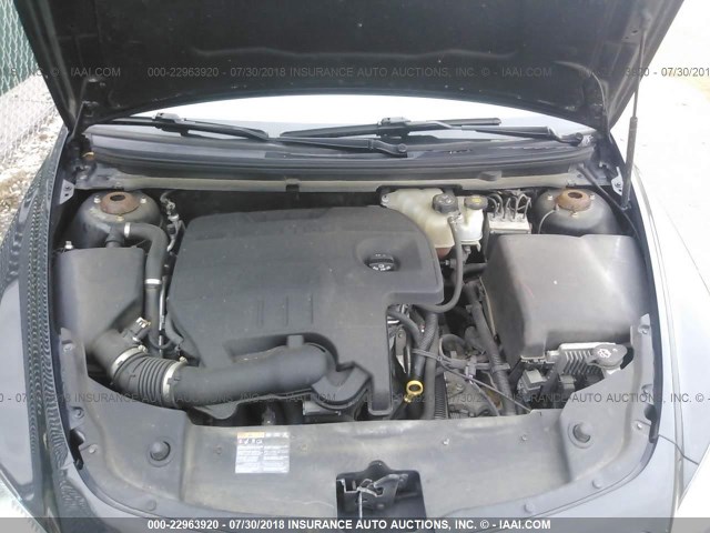 1G1ZB5E14BF113376 - 2011 CHEVROLET MALIBU LS BLACK photo 10