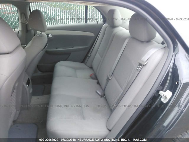 1G1ZB5E14BF113376 - 2011 CHEVROLET MALIBU LS BLACK photo 8