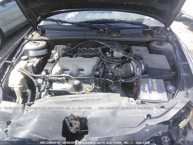 1G2NF52E74M574172 - 2004 PONTIAC GRAND AM SE1 BLACK photo 10