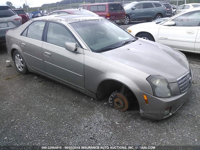 1G6DM57N830131575 - 2003 CADILLAC CTS GOLD photo 1