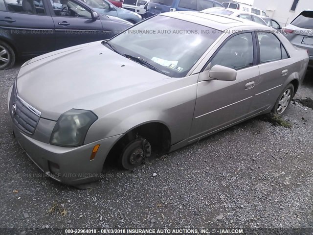 1G6DM57N830131575 - 2003 CADILLAC CTS GOLD photo 2