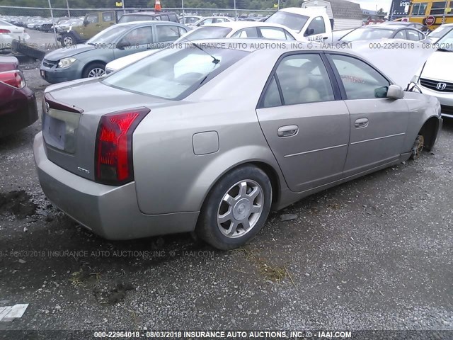 1G6DM57N830131575 - 2003 CADILLAC CTS GOLD photo 4