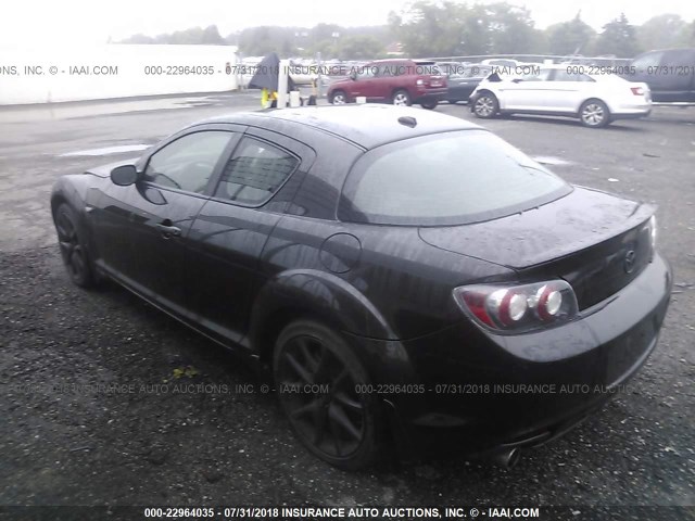 JM1FE1S20B0405522 - 2011 MAZDA RX8 BLACK photo 3