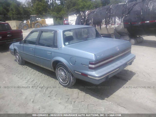 1G4AL19X6GD427862 - 1986 BUICK CENTURY LIMITED BLUE photo 3