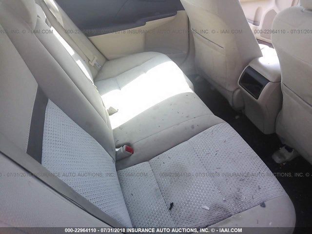 4T4BF1FK1CR202298 - 2012 TOYOTA CAMRY SE/LE/XLE 红色 照片 8