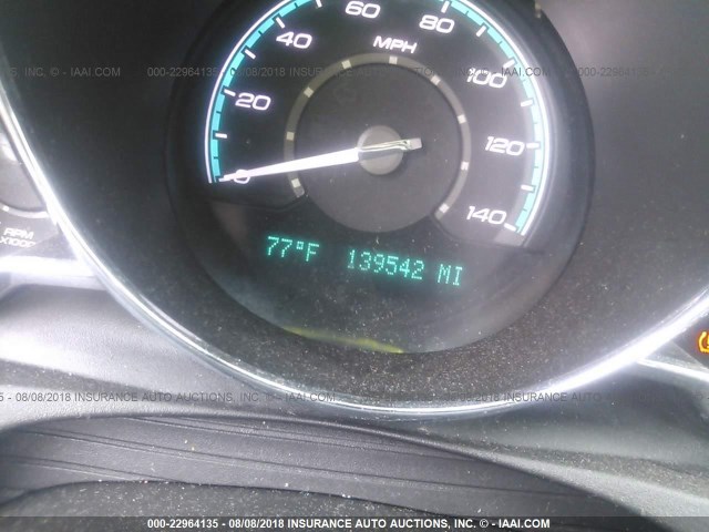 1G1ZC5EB7A4125540 - 2010 CHEVROLET MALIBU 1LT 银色 照片 7